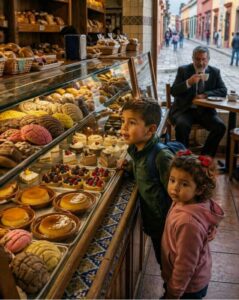 «Avete… del pane di ieri?» La voce era così sommessa che sembrò quasi perdersi tra il tintinnio delle tazze e il brusio elegante della pasticceria. Eppure bastò a cambiare tutto.