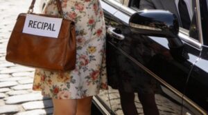 Lei aveva usato il finestrino di un’auto di lusso come specchio per sistemarsi il reggiseno… e proprio in quel momento il miliardario lo abbassò.