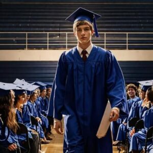 Gli studenti ridevano del ragazzo con gli stivali logori, mentre si avvicinava al microfono per il discorso di fine anno, ma in pochi minuti l’intera sala rimase sconvolta dalle sue parole.