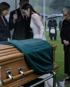 La sposa non corse nel cimitero per dire addio.