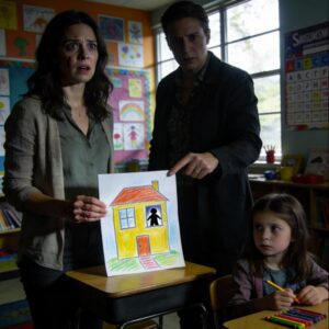 “Il disegno che ha rivelato l’uomo alla finestra” La maestra di mia figlia mi chiese di fermarmi a parlare in privato subito dopo l’uscita da scuola.