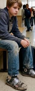 Mia figlia di 12 anni ha speso tutti i suoi risparmi per comprare delle nuove sneakers a un compagno di classe — il giorno dopo il preside mi ha convocata d’urgenza a scuola
