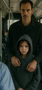 Nell’autobus salì un uomo alto, seguito da una bambina di circa sette-otto anni. Non la teneva per mano, ma per il polso — troppo forte, troppo autoritario. Li osservavo dallo specchietto retrovisore e dentro di me tutto si contrasse. L’intuizione urlava: qualcosa qui non va affatto.