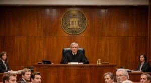 Le pesanti porte dell’aula di tribunale si aprirono con un lungo cigolio metallico che attraversò il silenzio come una lama.