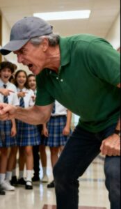 Un padre miliardario si recò alla mensa scolastica e vide sua figlia mangiare gli avanzi: ciò che fece dopo sconvolse l'intera scuola.