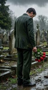 Ogni anno, lo stesso uomo si presentava in quel vecchio cimitero sotto una pioggia gelida, sempre solo, sempre silenzioso. Un giorno, una giornalista locale decise di scoprire cosa si celava dietro a questo misterioso incontro. Seguì di nascosto il miliardario fino al cimitero, convinta di svelare un segreto sconvolgente. E ciò che sentì quel giorno le fece gelare il sangue.