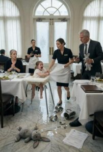 La silenziosa figlia del miliardario mi afferrò il grembiule con entrambe le mani e urlò "Mamma!" in mezzo al ristorante, dove mi era stato ordinato di non guardare suo padre negli occhi, e il suo giocattolo aveva rivelato la verità.
