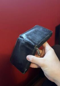 I found a wallet in a bar – inside was a photo of me as a child. And then...