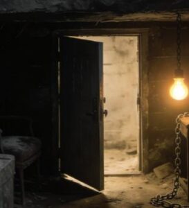 Sono andata a casa di mia suocera per farle una sorpresa per il suo compleanno. Mentre ero in piedi sulla porta con mio figlio di cinque anni, un vicino si è avvicinato e ha detto: "Nessuno vive in questa casa da anni...". Mio figlio ha sussurrato con voce tremante: "Mamma... guarda...". C'era una vecchia porta della cantina, leggermente socchiusa. E nel momento in cui l'ho aperta... sono rimasta a bocca aperta per la sorpresa.