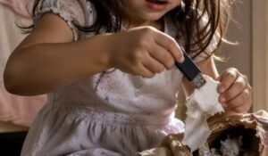 “Il mio ex mi lasciò per un milionario e non versò neppure un dollaro per nostra figlia per tre anni. Poi, dal nulla, le spedì una vecchia bambola sporca. Stavo per buttarla via… finché alle 3 del mattino non vidi la mia bambina estrarre qualcosa dal suo ventre: ‘Salvami. Sono tenuto prigioniero.’”
