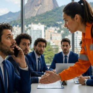 Un milionario stava disperatamente cercando una traduttrice per un incontro cruciale con importanti investitori, quando all’improvviso si presentò una semplice fattorina della pizza e offrì il suo aiuto: tutti scoppiarono a ridere di lei… finché la ragazza non fece qualcosa che lasciò tutti senza parole…