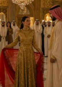 «Indossa questo vestito stasera per un ricevimento con i miei soci in affari e ti sposerò», disse lo sceicco Amir con un sorriso gelido, umiliando la giovane serva davanti a tutto il palazzo. Ma quella stessa sera, la ragazza fece qualcosa che lasciò lo sceicco completamente sconvolto.