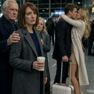 Sono andata a prendere i miei genitori all’aeroporto e ho visto mio marito baciare la sua amante mentre portava la sua valigia bianca…