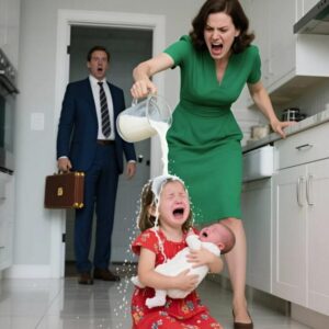 Un milionario stava tornando da Londra con dei regali per i suoi figli, ma quando aprì la porta e vide la suocera versare del latte sulla testa della sua figlioletta, il suo grido furioso di "FERMATI!" risuonò in tutta la stanza.