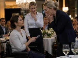 «Chi ha fatto entrare nel mio ristorante questa ragazza sulla sedia a rotelle? Sta rovinando l’intera immagine del locale!»