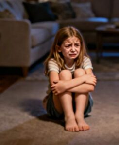 Ho lasciato mia figlia di 7 anni con mia madre e mia sorella per un solo giorno… quando è tornata, non ha più detto una parola. Quello che il disegno ha rivelato mi ha costretto a chiamare la polizia