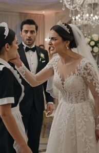 Lei infilò una pillola nel calice di champagne dello sposo il giorno del loro matrimonio, sorridendo come se avesse già vinto.