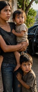 A 15 anni nascose i suoi 4 fratelli in un seminterrato per evitare che glieli portassero via… fino a quando una lussuosa auto nera rivelò il tradimento più disgustoso di suo padre.