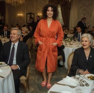 Quella sera, il ristorante era pieno di ospiti: risate, brindisi, tintinnio di bicchieri. Tutto sembrava festoso e solenne... finché le porte non si spalancarono e io entrai nella stanza in accappatoio di spugna e pantofole con pon-pon rosa. Il cameriere, vedendomi, inizialmente rimase perplesso: era uno scherzo o qualche pazza aveva deciso di intrufolarsi al banchetto? Era una festa in onore mio e di mio marito, il nostro quindicesimo anniversario di matrimonio.