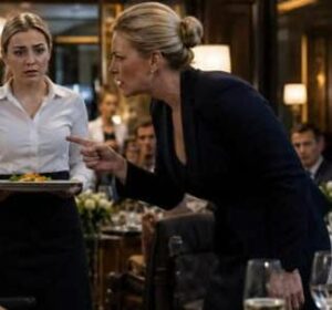 «Chi ha fatto entrare nel mio ristorante questa ragazza sulla sedia a rotelle? Sta rovinando l’intera immagine del locale!»