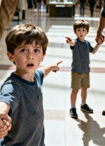 Ero al centro commerciale con mio figlio di cinque anni. Improvvisamente ha indicato qualcuno e ha detto: “Mamma, c’è un bambino identico a me.” Mi sono voltata e, davvero—c’era un bambino che sembrava la copia esatta di mio figlio. Ma quando ho visto chi teneva quel bambino per mano, le mie gambe hanno ceduto e sono rimasta senza parole…