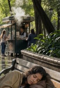 L’uomo miliardario trovò la sua ex addormentata su una panchina con tre neonati… e sua madre rivelò la menzogna che aveva distrutto quattro anni delle loro vite