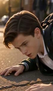 Un ragazzo ricco spinse Tyler fuori dal marciapiede… poi lo vide sbloccare una hypercar da milioni di dollari