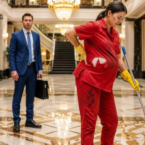 La vide pulire i pavimenti di un hotel di lusso mentre era incinta di nove mesi... e smascherò la bugia che sua madre le aveva nascosto.